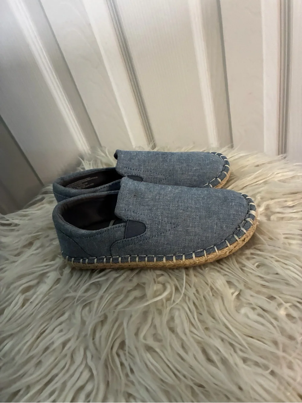 Gymboree Light Blue Slip-On Espadrille Sneakers for Kids